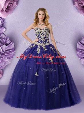 Sleeveless Lace Up Floor Length Beading Sweet 16 Quinceanera Dress