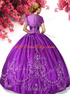 Designer Sleeveless Floor Length Beading and Embroidery Lace Up Sweet 16 Quinceanera Dress with Teal