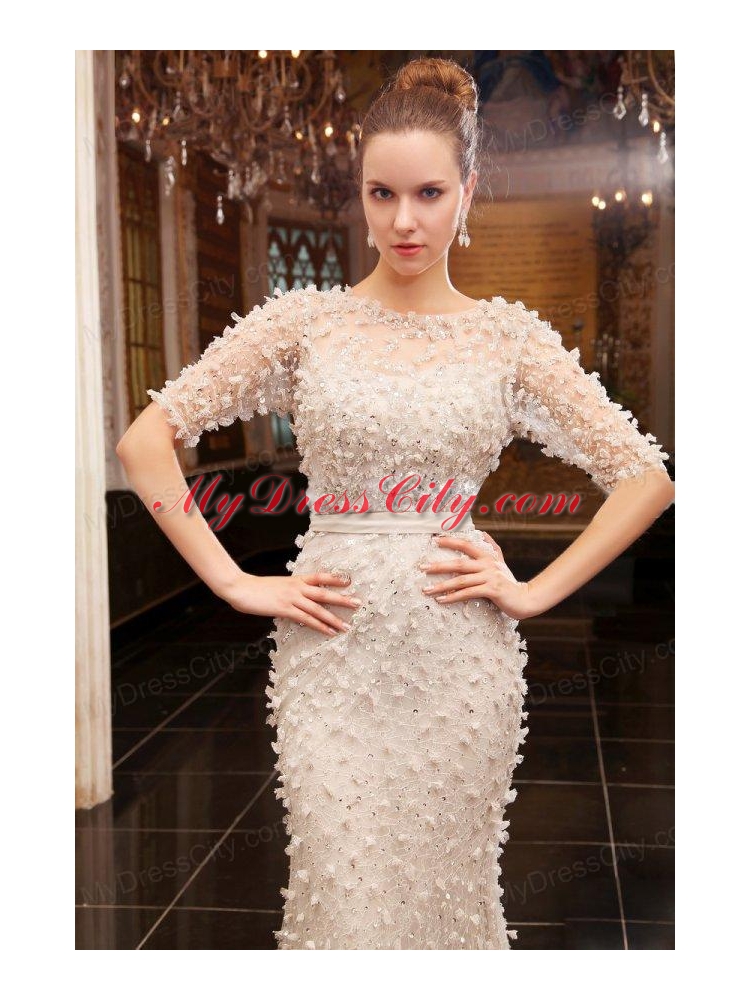 zipper up wedding dress