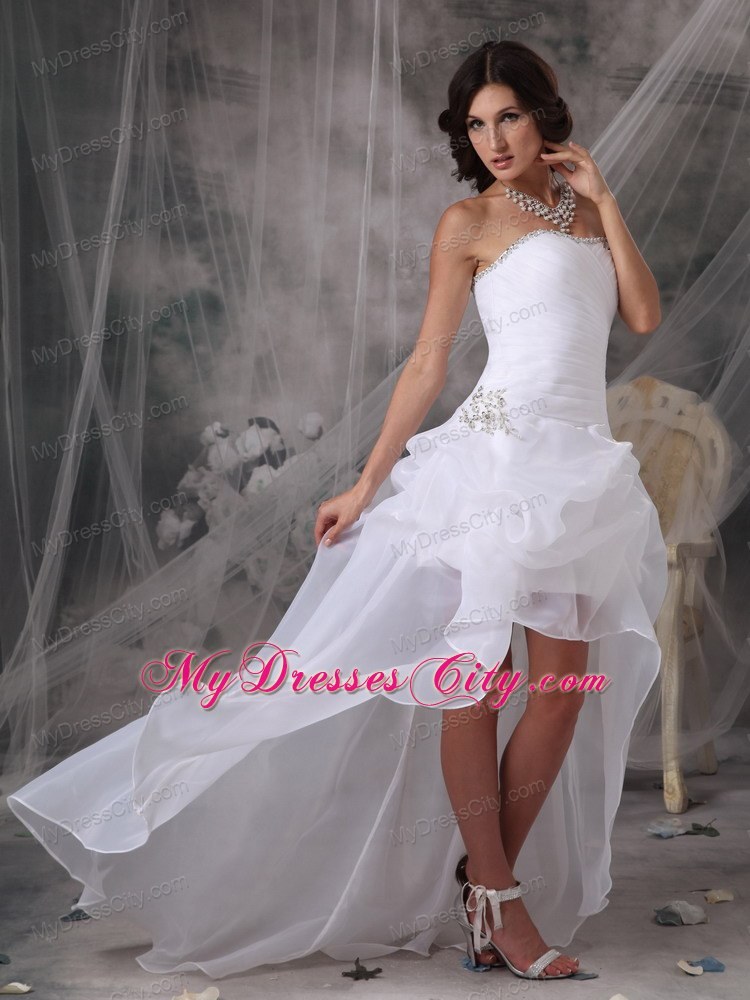 high low bridal gowns