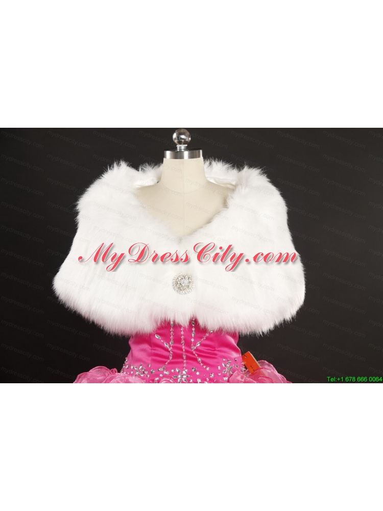 2015 Beading Ball Gown Quinceanera Dresses in Light Pink