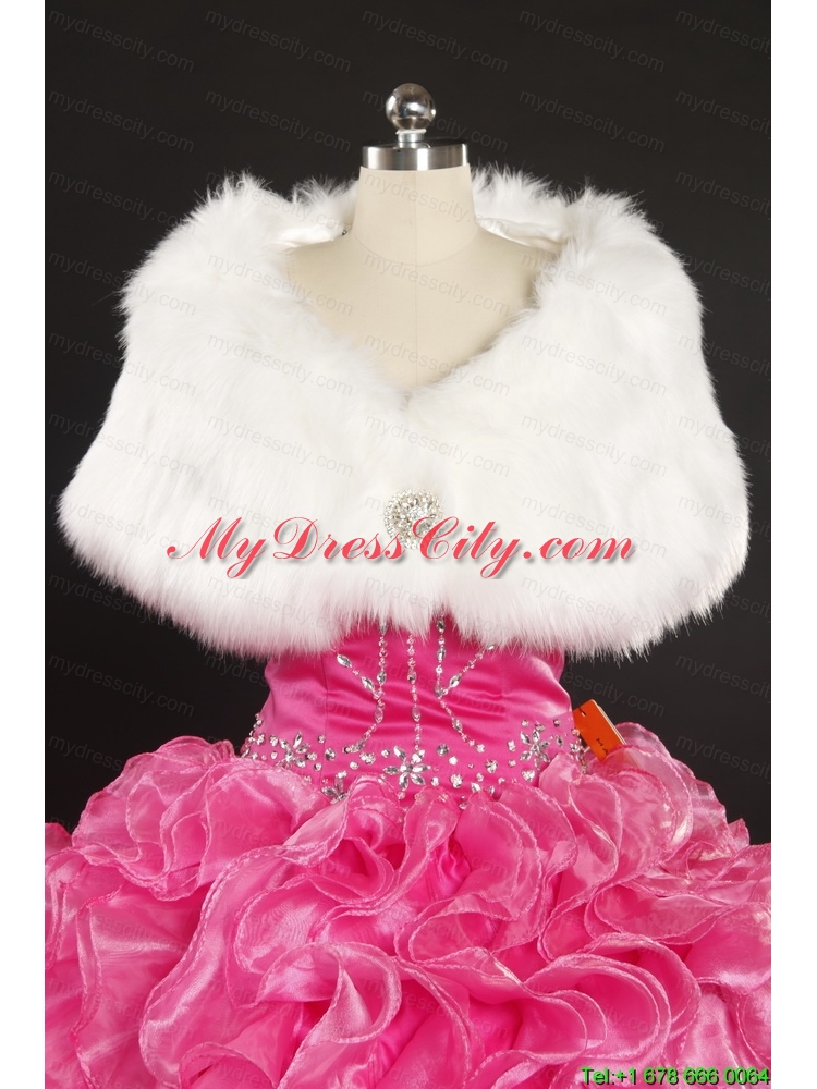 2015 The Super Hot Appliques Sweet 16 Dresses in Coral Red