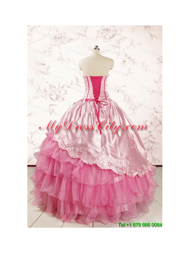 Pretty Sweetheart Quinceanera Dresses for 2015