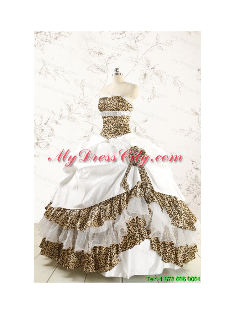 2015 Most Popular Quinceanera Dresses with Strapless