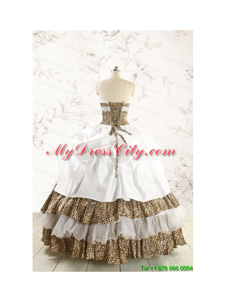 2015 Most Popular Quinceanera Dresses with Strapless