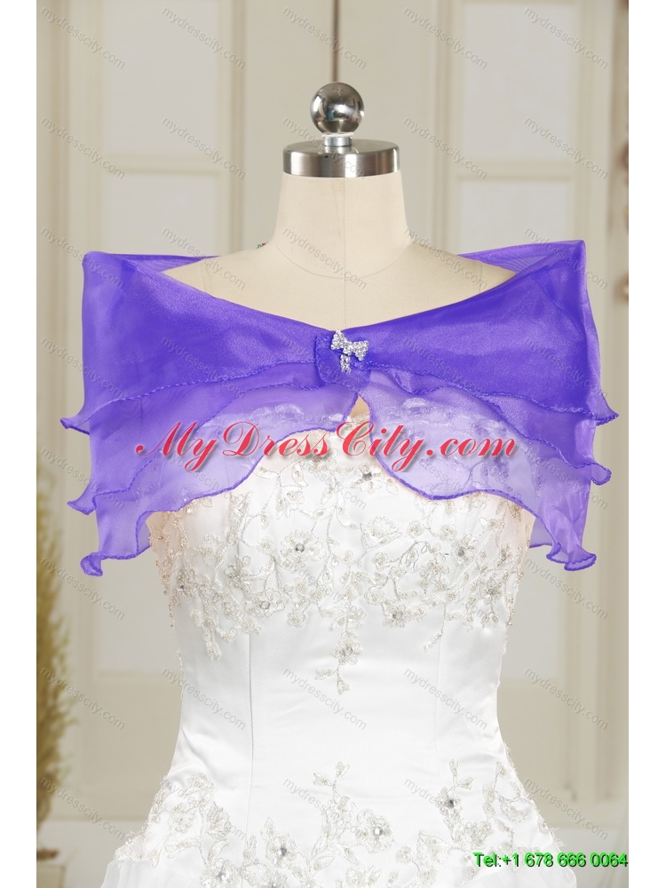Detachable 2015 Sweetheart Royal Blue Prom Skirts with Beading and Ruffles