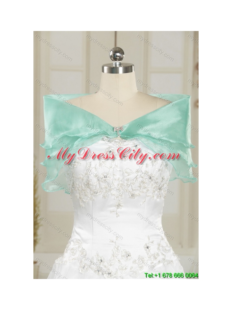 2015 Latest Sweetheart Dress for Quince with Beading and Ruffles