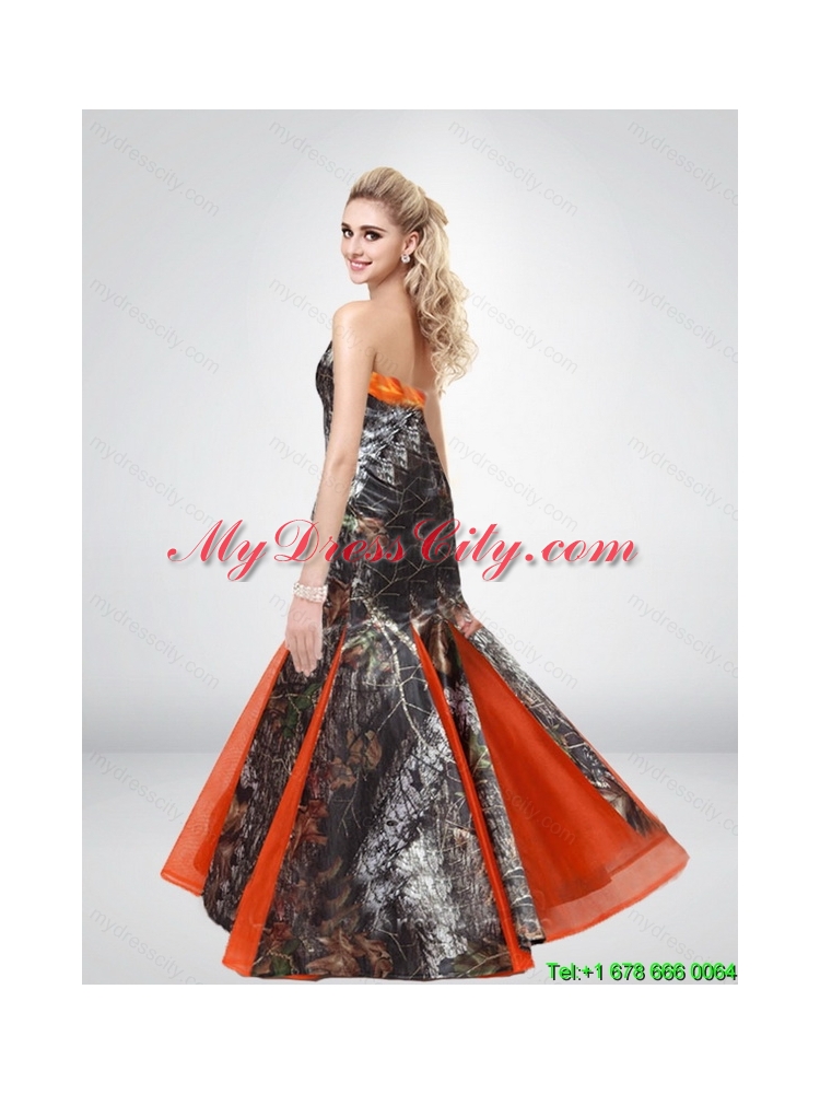 Beautiful Mermaid Halter Top 2015 Camo Most Popular Prom Dresses