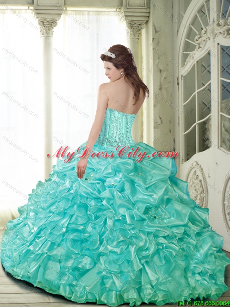 Exquisite Ball Gown Sweetheart Detachable Quinceanera Dresses with Beading