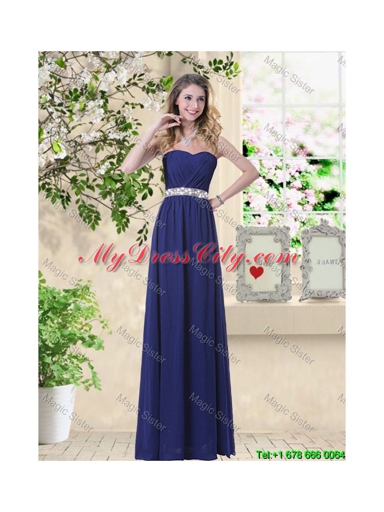 Pretty Ruched and Sequined Prom Dresses with Sweetheart