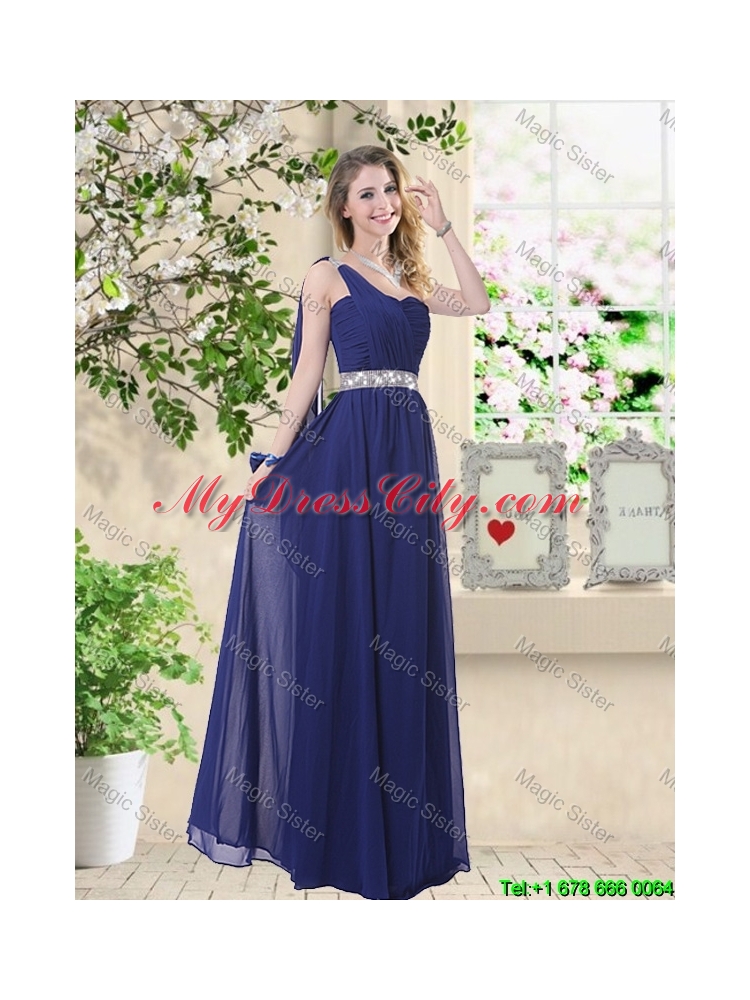 Discount Sweetheart Floor Length Prom Dresses with Sash