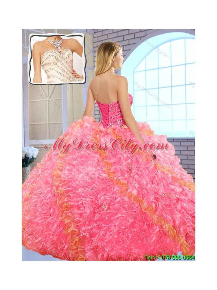 Pretty Sweetheart Beading Quinceanera Dresses in Multi Color