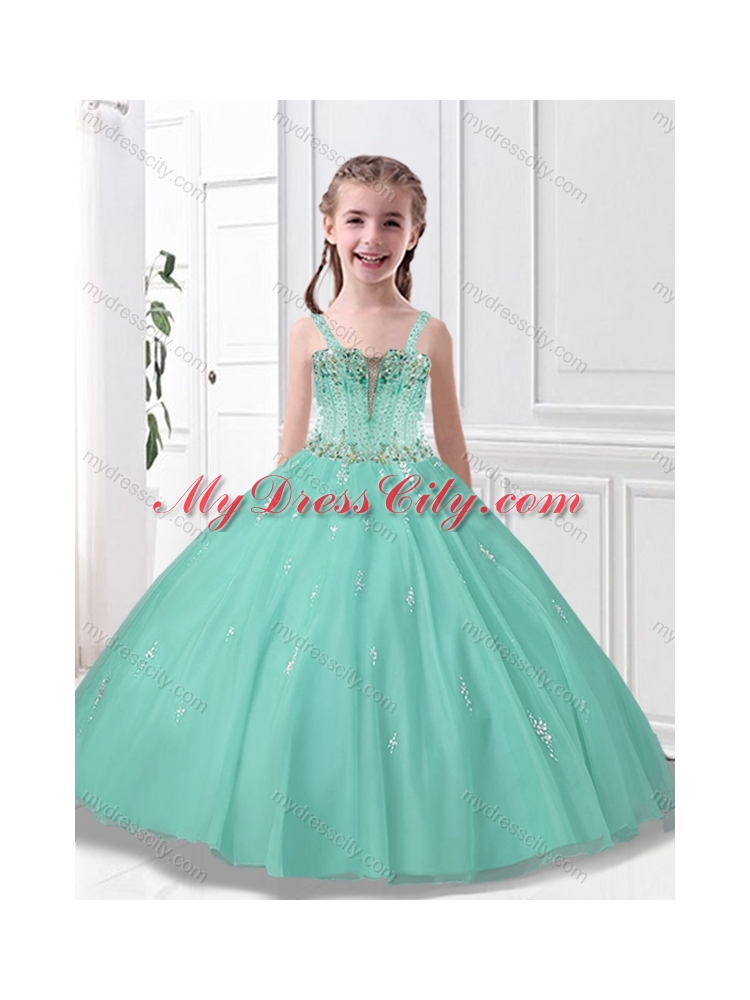 2016 Spring Pretty Ball Gown Beading Princesita with Quinceanera Dress