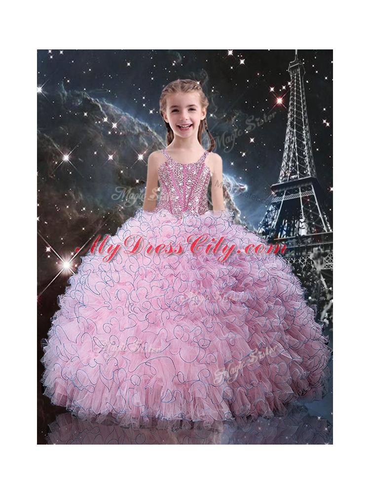 2016 Beautiful Princesita with Quinceanera Dress with Beading and Ruffles