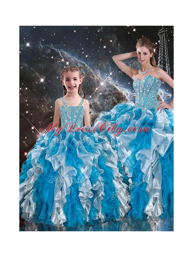 2016 Luxurious Ball Gown Sweetheart Multi Color Princesita with Quinceanera Dress