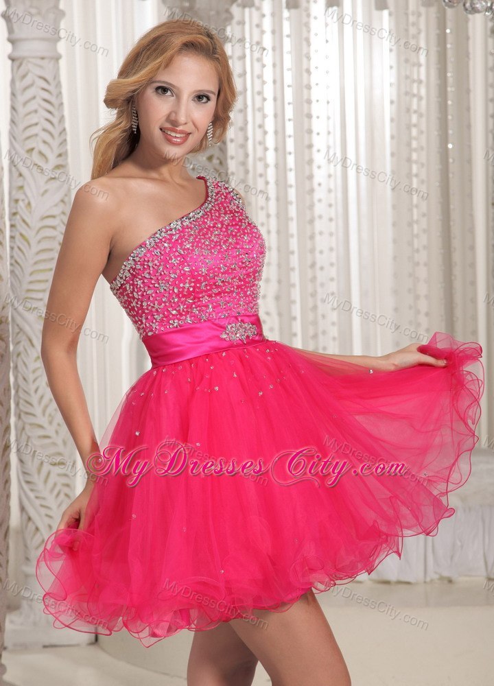 Short Pink Cocktail Dresses