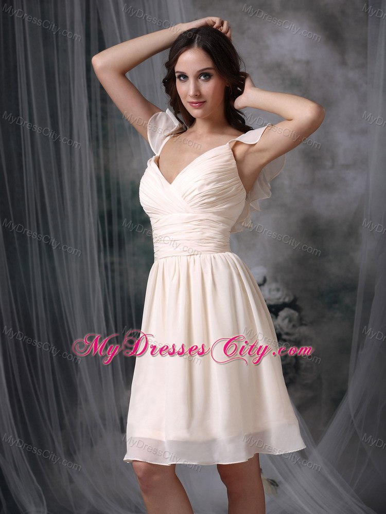 Cream colored dresses