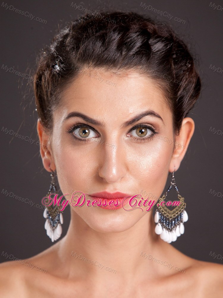 Elegant Alloy Chandelier Drop Earrings