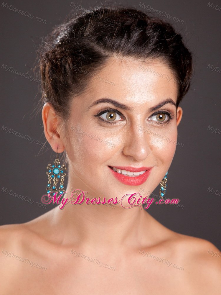 Elegant Alloy Chandelier Drop Earrings