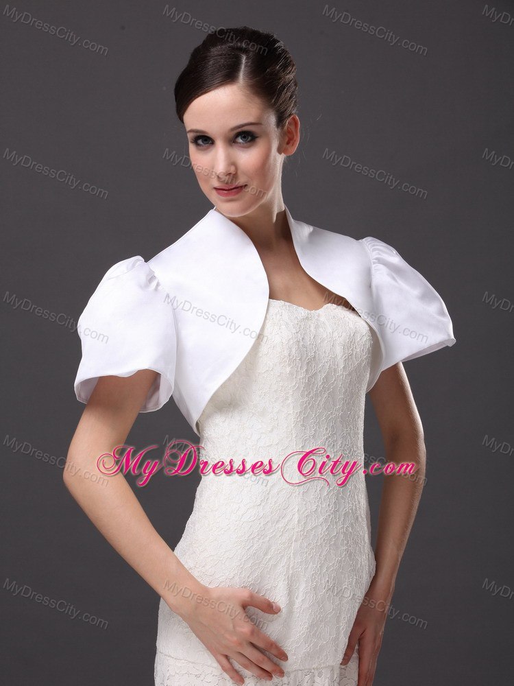 White Satin Jacket For Wedding Party and Other Occasion