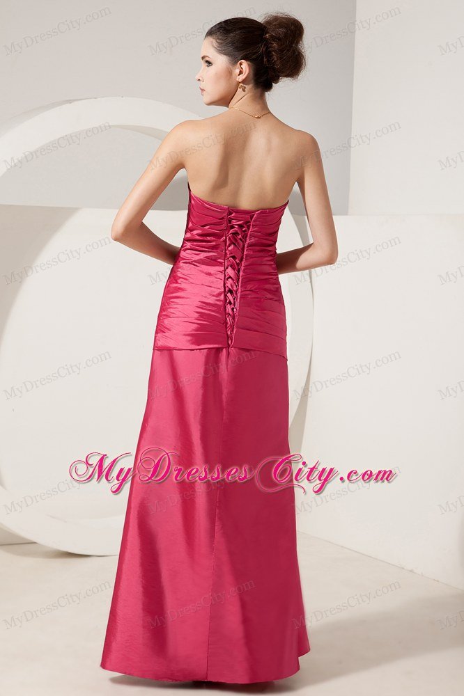 Strapless Beading Floor-length Satin Mother Of The Bride Dress Has Jacket