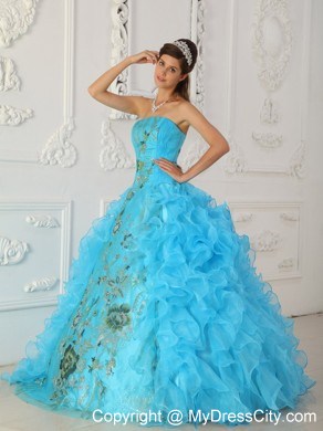 Aqua Blue Quinceanera Dresses & Aqua Sweet 16 Gowns