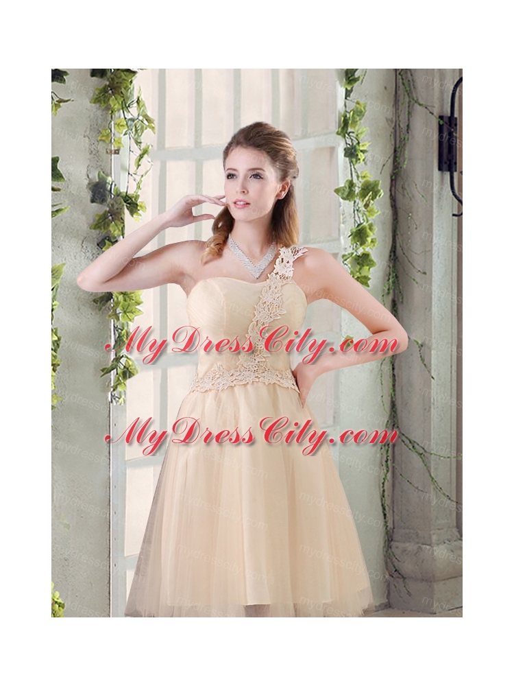 2015 The Brand New Style Mini Length Bridesmaid Dress