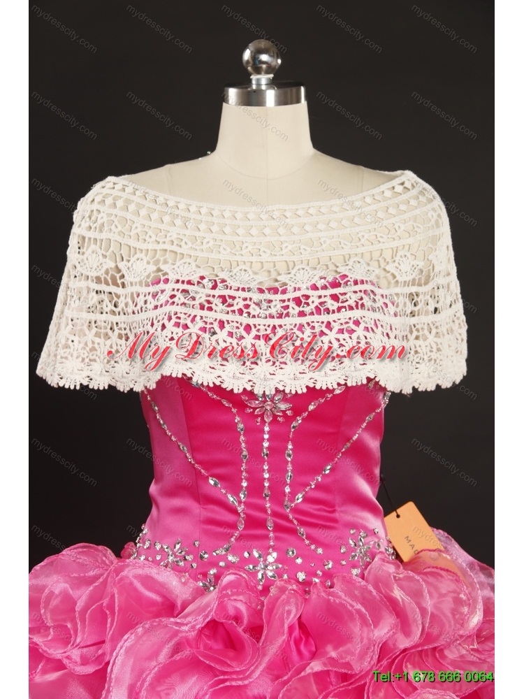 2015 Elegant Sweetheart Mermaid Wedding Dress with Ruching and Ruffled Layer