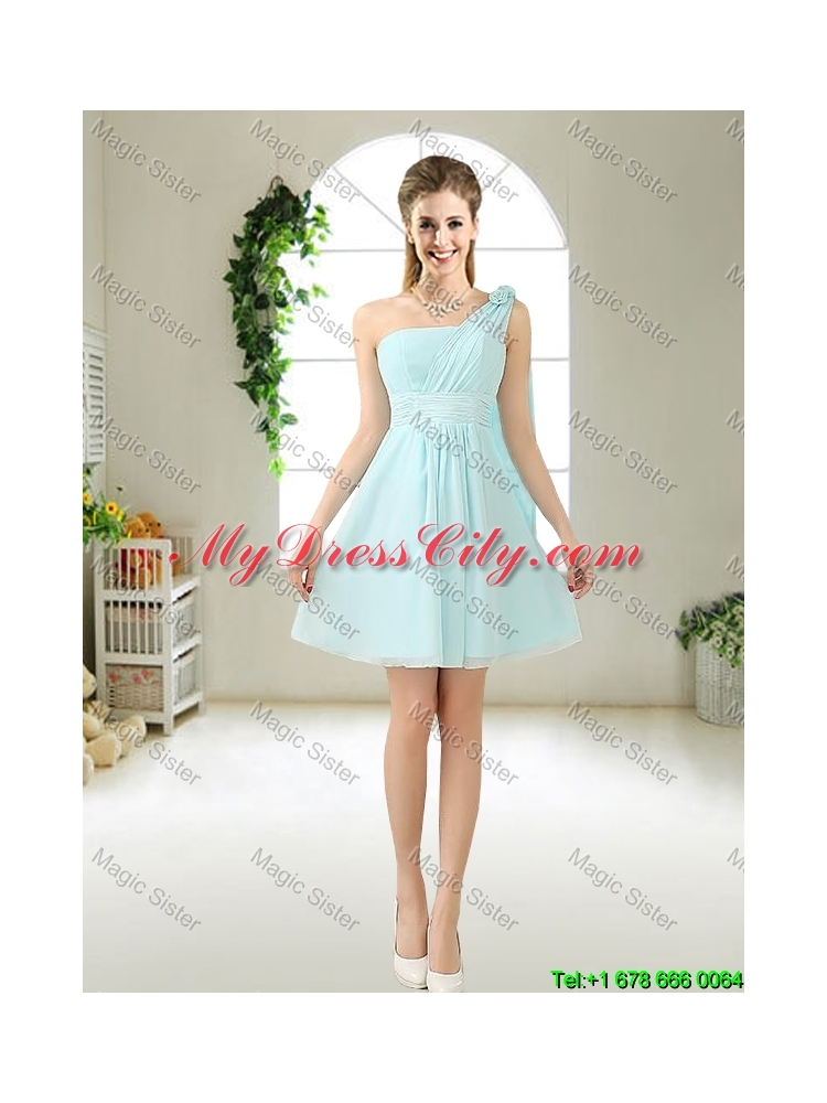 Fashionable V Neck Bowknot Prom Dresses in Mini Length