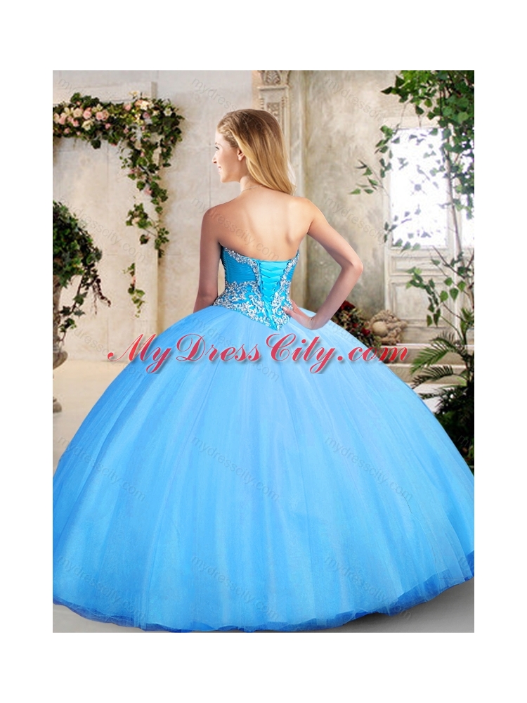 Cheap Ball Gown Sweetheart Beading Quinceanera Dresses