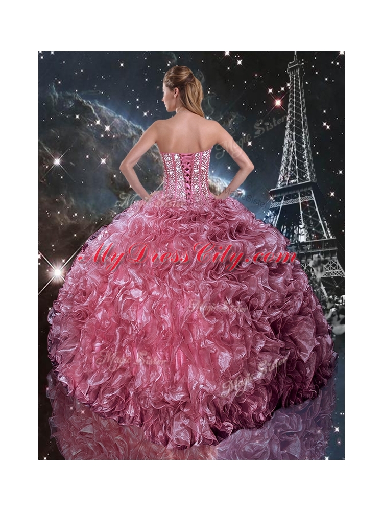 Fall Fashionable Ball Gown 2016 Princesita with Quinceanera Dress with Beading