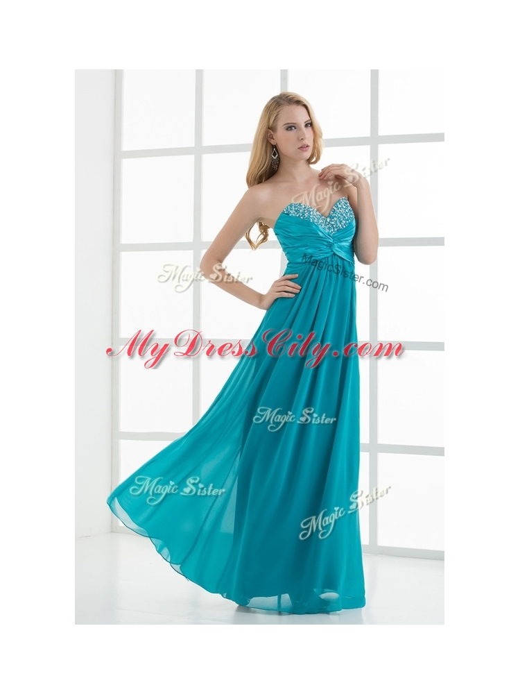 Cheap Arrivals Empire Sweetheart Beading Prom Dresses
