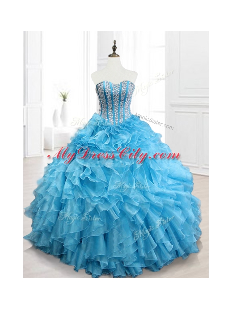 Custom Made Quinceanera Dresses with Beading