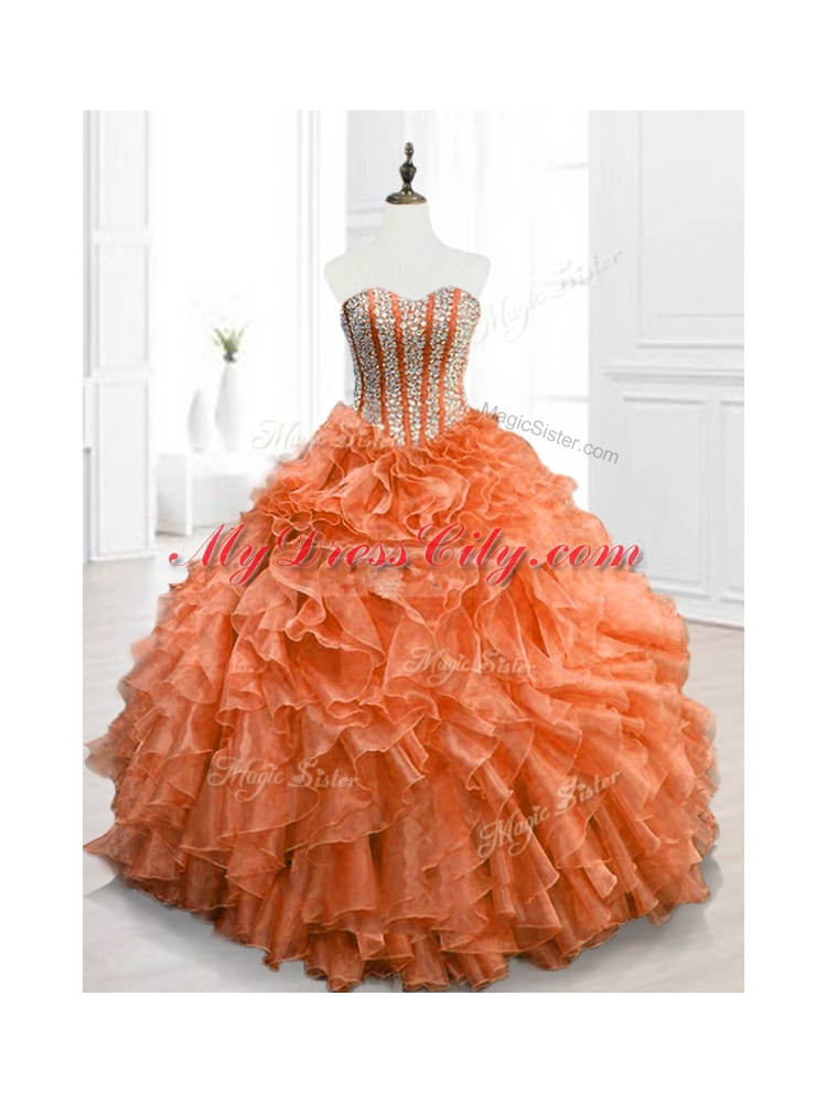 Custom Made Quinceanera Dresses with Beading
