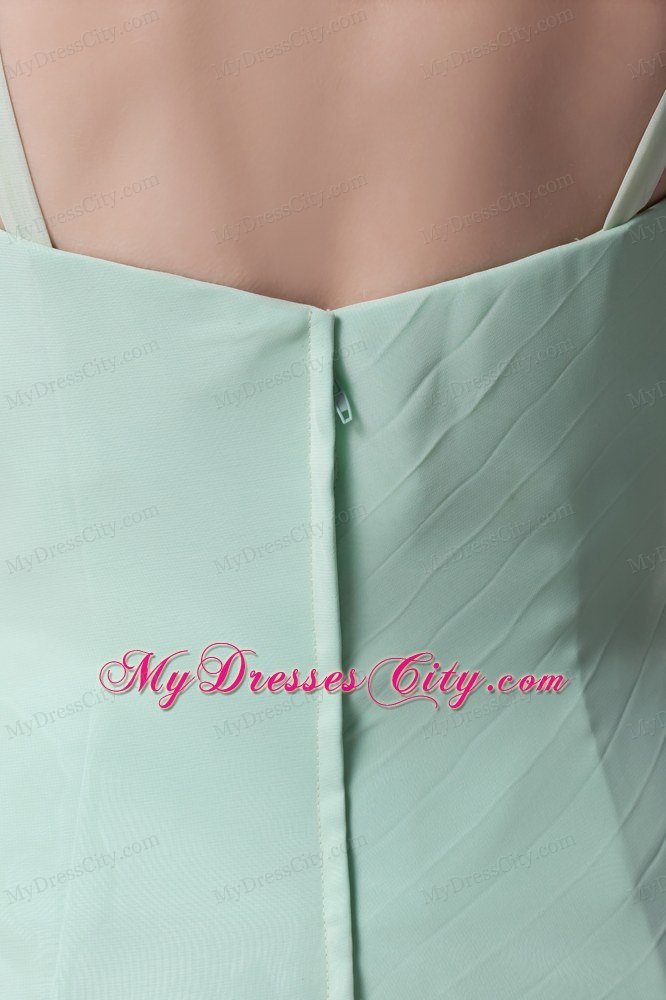 Beading V-neck Layers Chiffon Floor Length Cool Back Mother Bride Dress