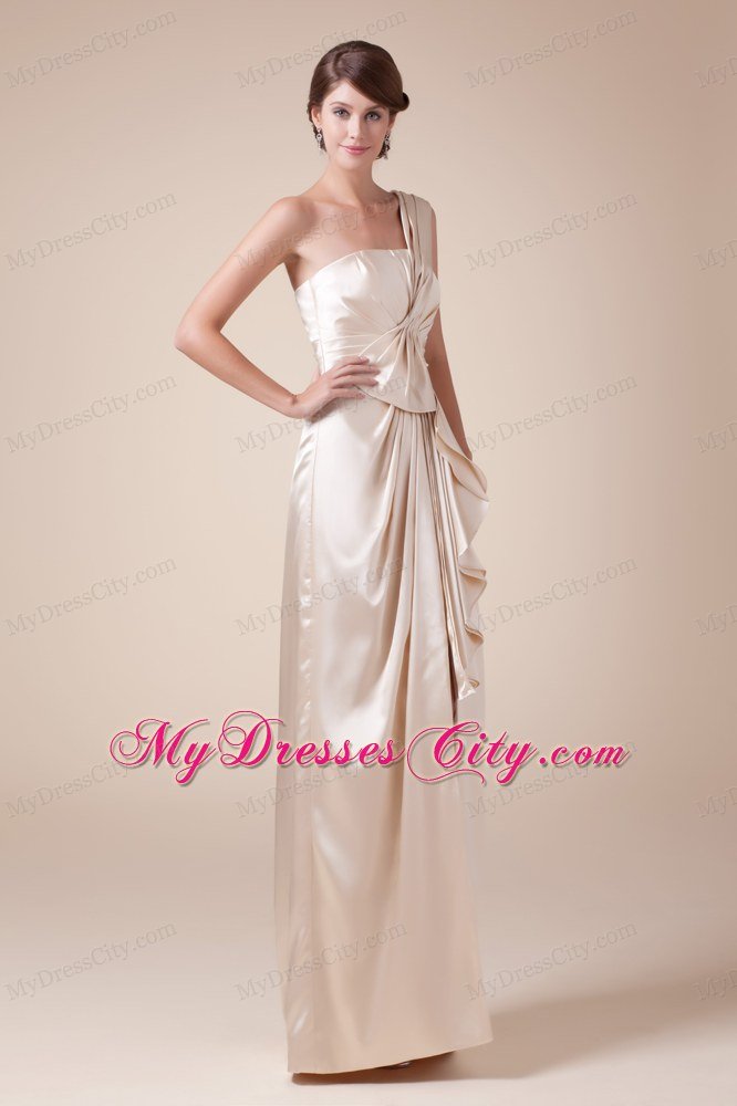Hottest Long Slinky One Shoulder Prom Dress with Slit