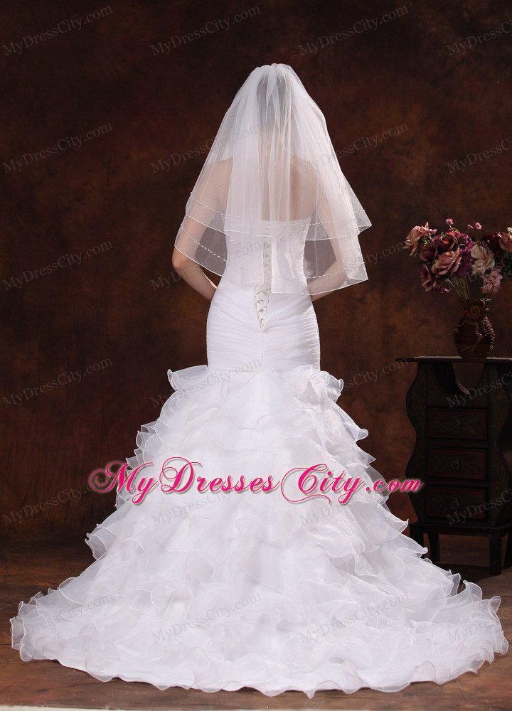 Two-tier Tulle Bridal Veil On Sale